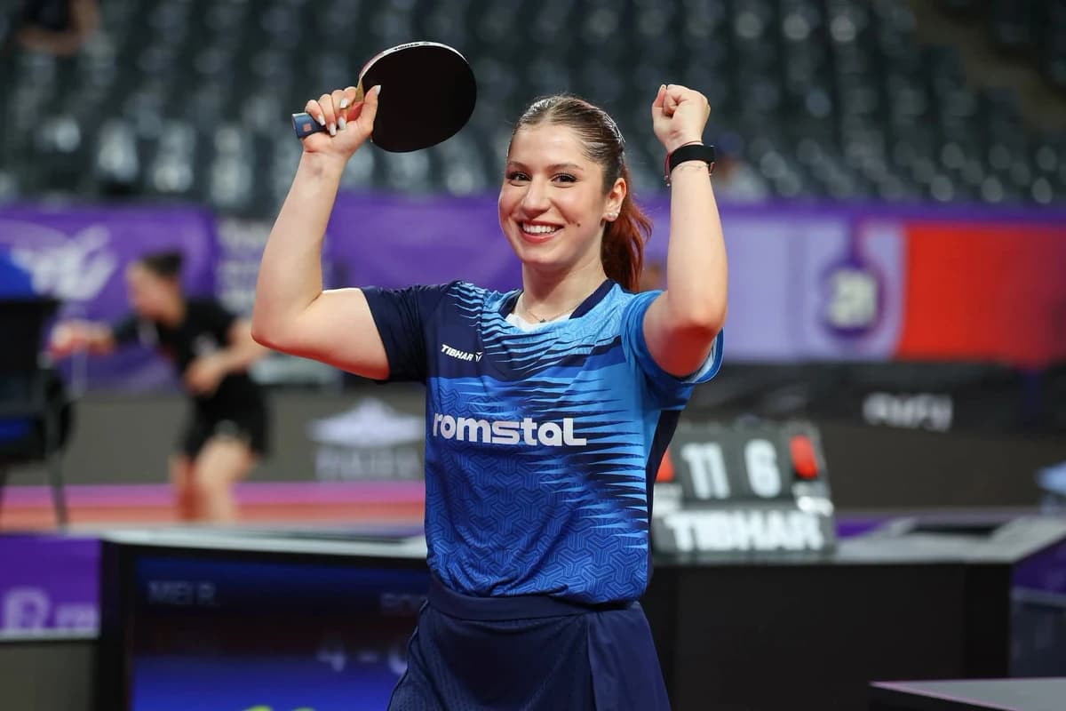 Bianca Mei-Roșu este regina Europei la tenis de masă!