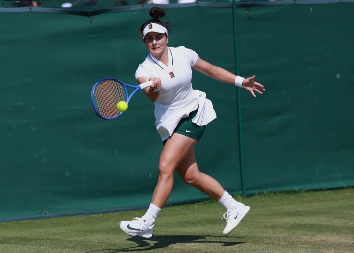 Bianca și mai cum? Andreescu s-a calificat pe tablou, la Wimbledon: de cât timp nu a mai jucat într-