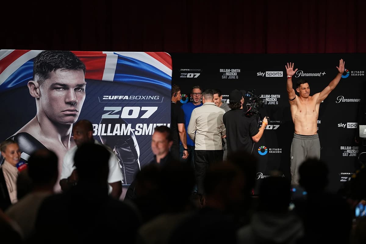 Billam-Smith vs Rozicki Headlines Zuffa Boxing 07 in UK Saturday