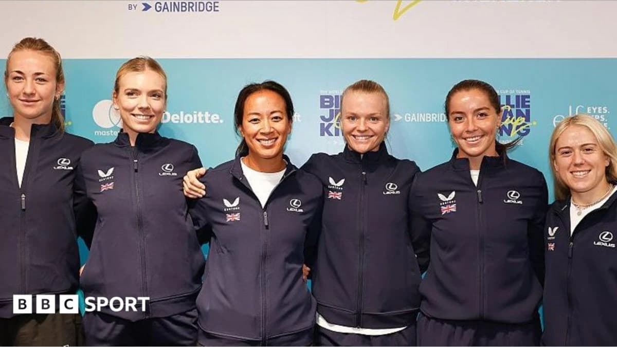 Billie Jean King Cup: Great Britain prepare for tough Czech Republic test