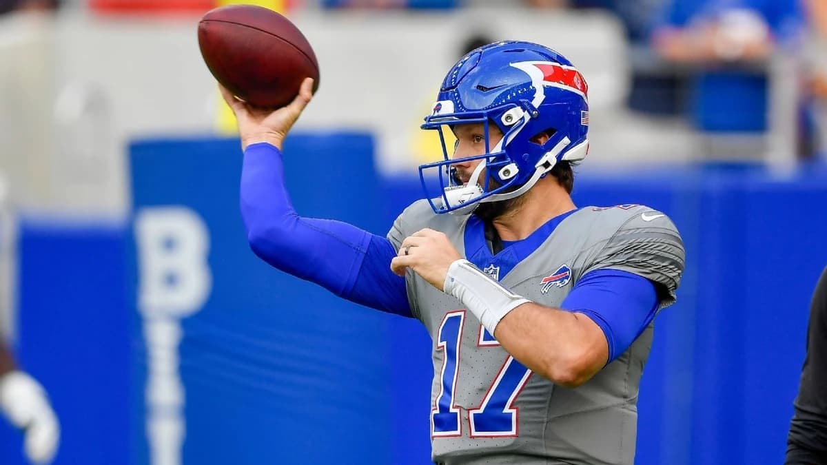 Bills' Allen to play Sat. in 1st game at new home
