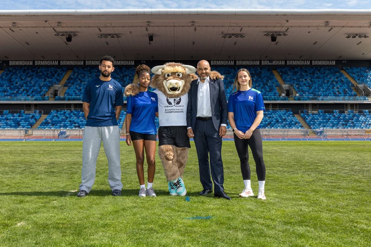 Birmingham City University named official university partner of the 2026 European Athletics Champion