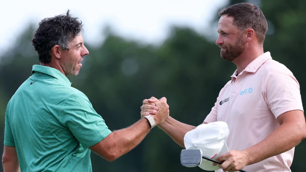 BMW Championship: Rory McIlroy third as Wyndham Clark blows big lead before closing out PGA Tour vic
