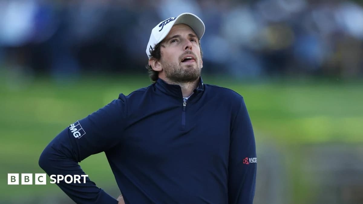 BMW PGA Championship: Manuel Elvira devastated as JJ Spaun triumphs at Wentworth
