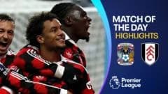 Bobb's late strike secures Fulham win at Coventry