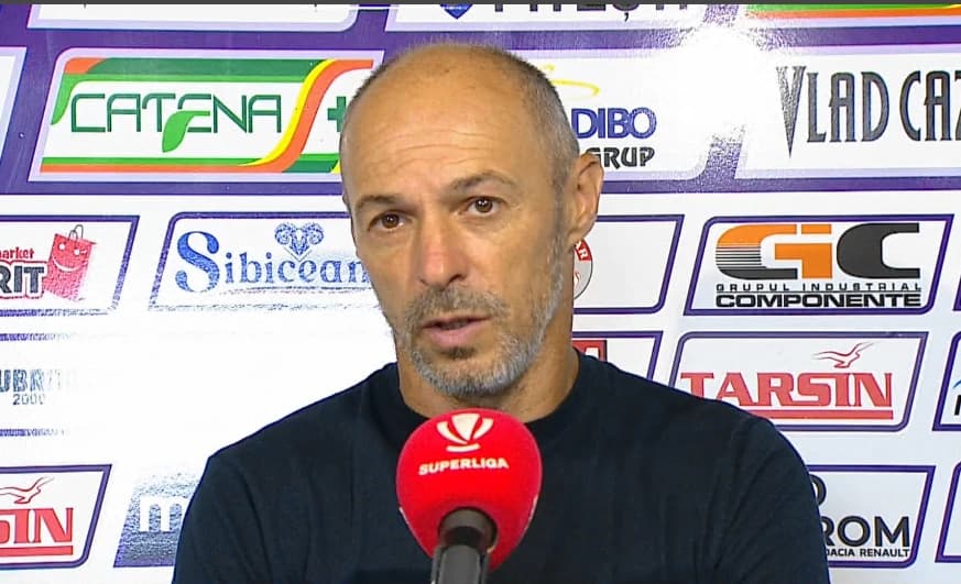 Bogdan Andone și-a criticat jucătorii, după Oțelul - FC Argeș 1-0
