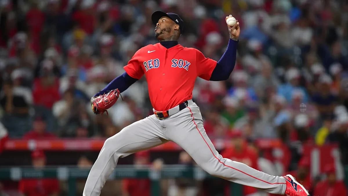 Boston’s Aroldis Chapman sets MLB record for strikeouts as a reliever with his 1,364th K