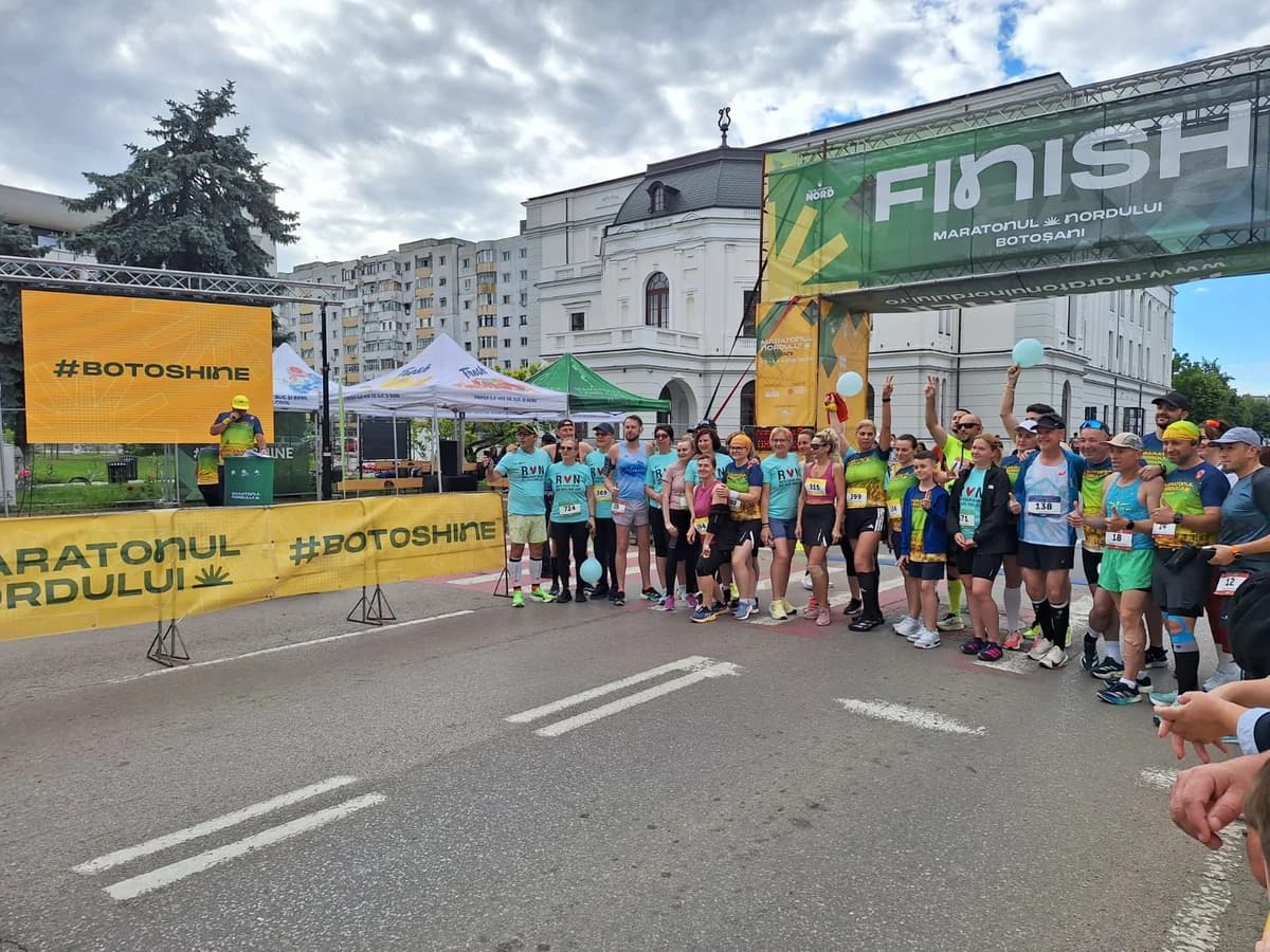 Botoșaniul a respirat sport în weekend: Maratonul Nordului, un succes la ediția a II-a – FOTO&VIDEO