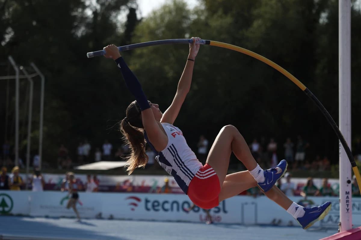 Bourgis shocks Drouet to lead Franch 1-2 in pole vault at Rieti 2026