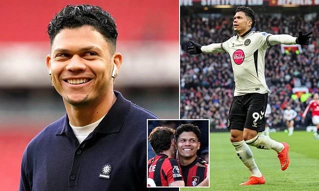 'Bournemouth is incredible - in summer it feels like I'm back in Brazil!': EVANILSON on taking down