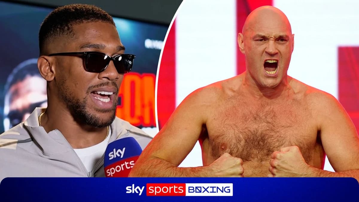Boxing: Anthony Joshua talks targets for boxing return including Tyson Fury and insists he isn't ret