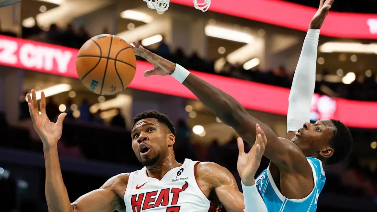 Brandon Miller scores 34 points as the Hornets beat the winless Heat