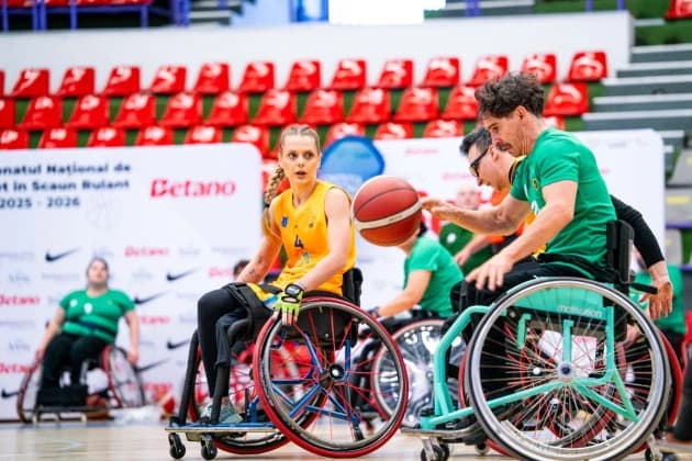 Braşovul găzduieşte „Final Four”-ul Campionatului Naţional de Baschet în Scaun Rulant