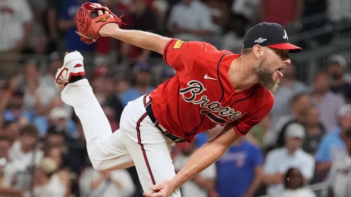 Braves make final Chris Sale Game 2 decision vs. Dodgers as starting pitcher is announced