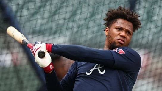 Braves' Ronald Acuña Jr. Gives Fans Injury Scare During Rehab Start