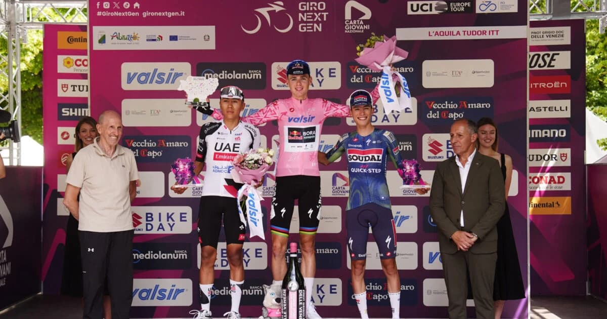 Bravo takes historic third at Giro Next Gen