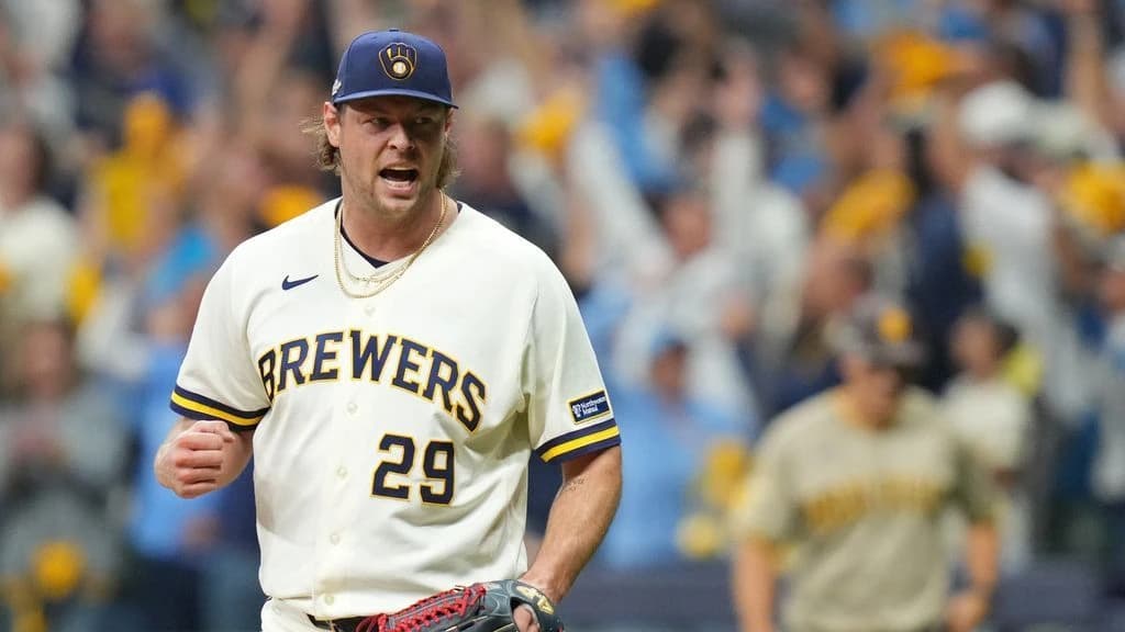 Brewers escape Game 1 after roof-aided out ends Padres' hopes