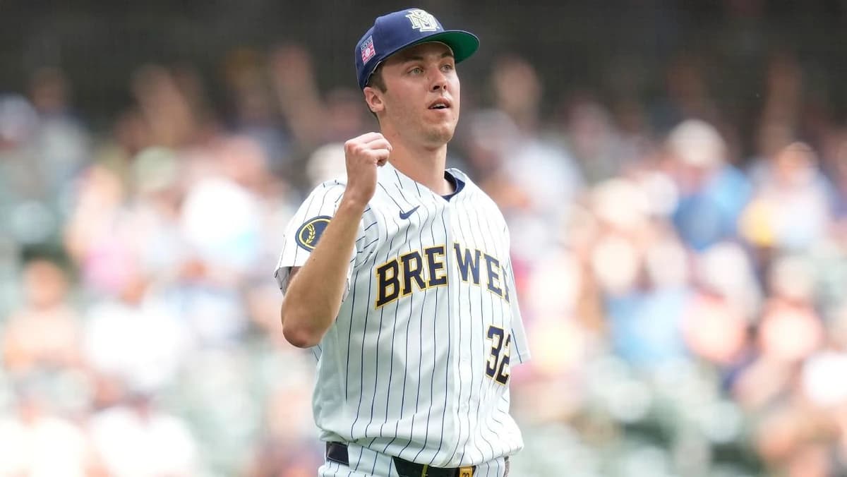 Brewers' Misiorowski uses more than heat to stymie Ohtani, Dodgers