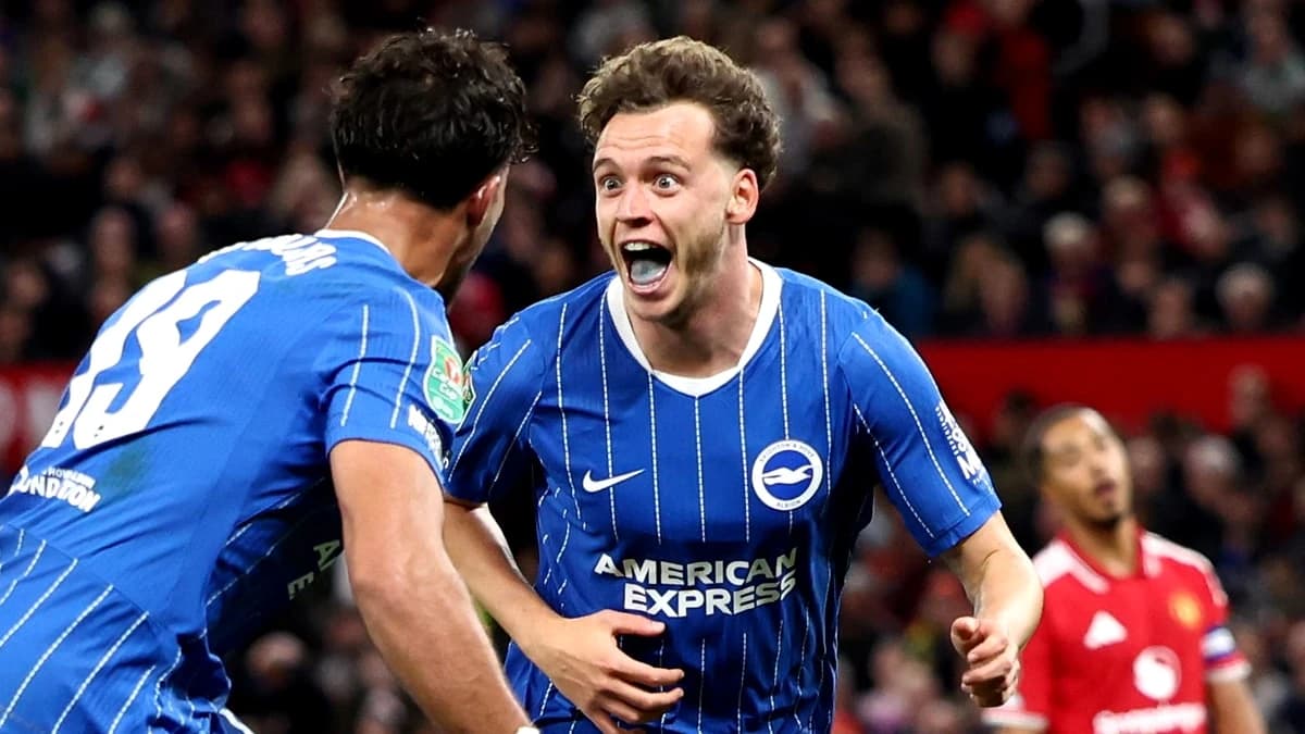 Brighton a produs miracolul pe Old Trafford! Viitoarea adversară a Craiovei a realizat o performanță