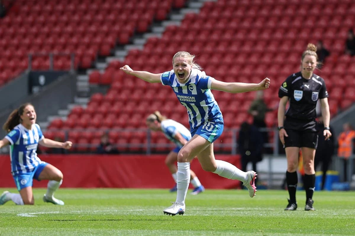Brighton produce stunning comeback against Liverpool to reach Women’s FA Cup final for first time