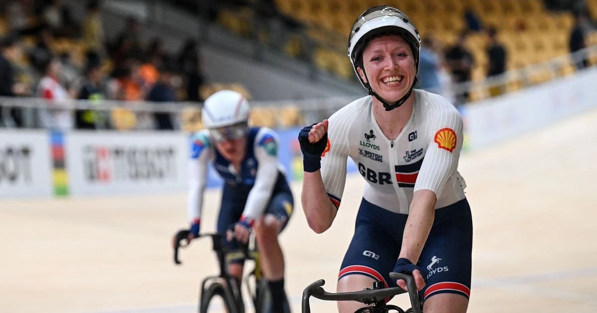 Britain retain Madison world title as Morris seals golden hat-trick