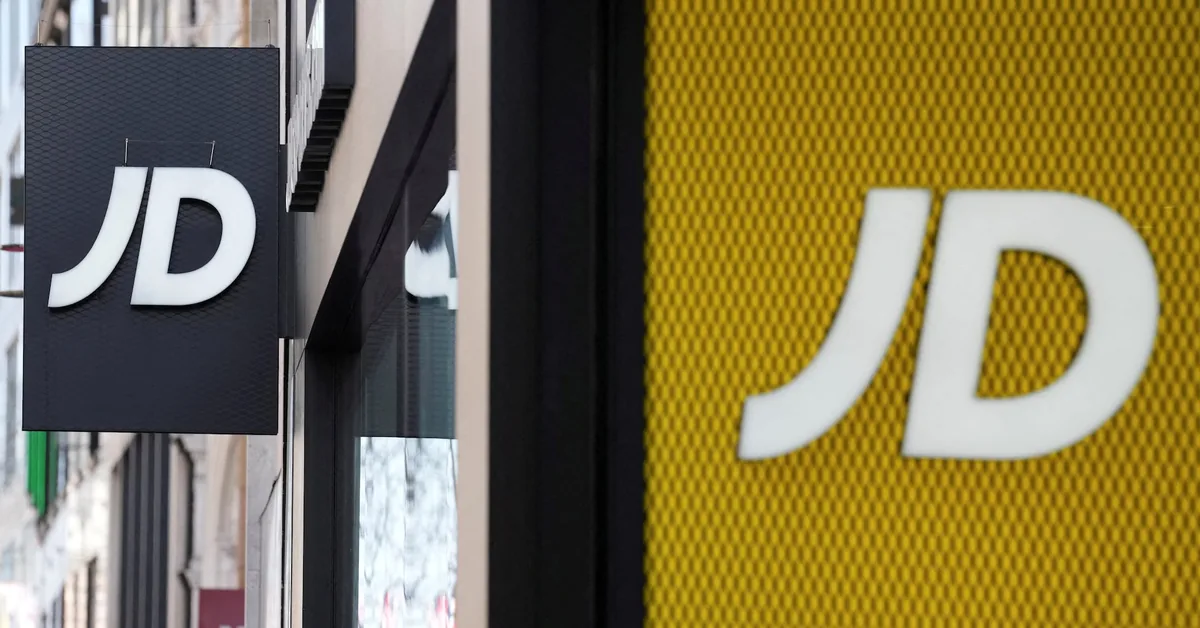 Britain's JD Sports says chairman Higginson to step down