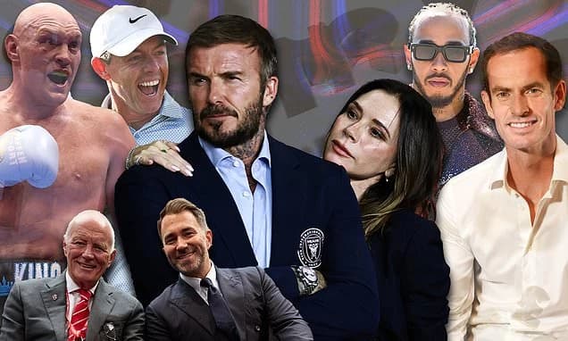 Britain's richest sportsperson REVEALED: David Beckham earns billionaire status but is beaten to top