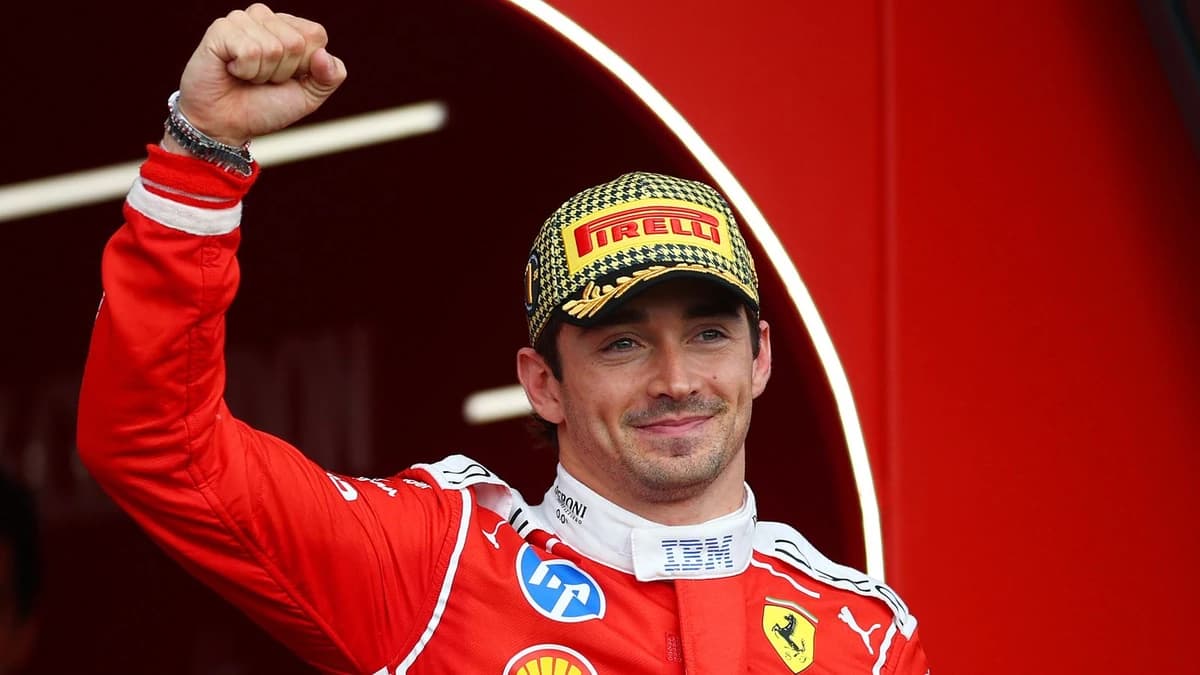 British GP: Charles Leclerc wins chaotic race as championship leader Kimi Antonelli finishes outside