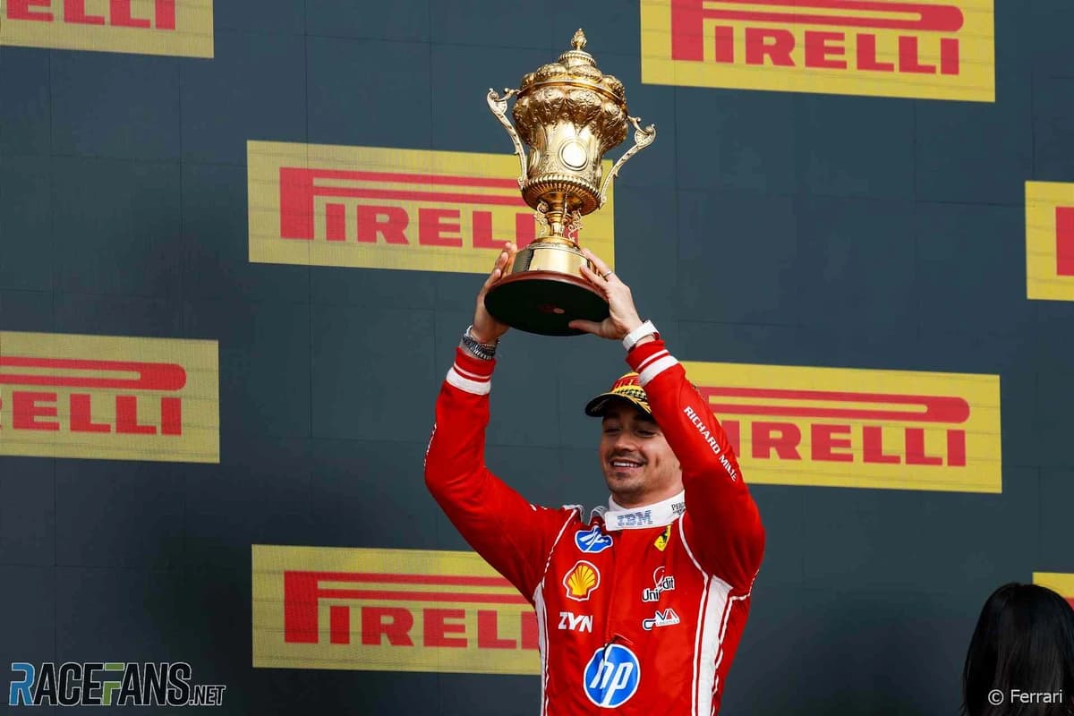 British GP win answers the ‘negative narratives’ about me says Leclerc