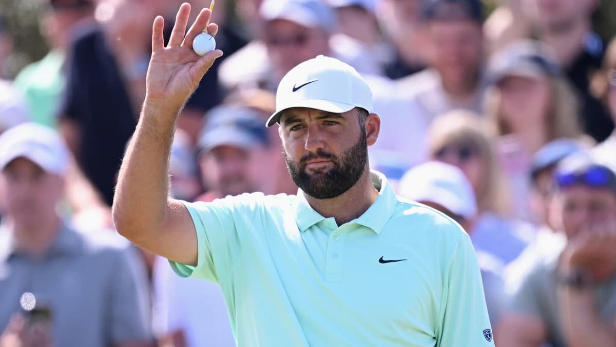 British Open 2026: Scottie Scheffler goes on birdie run on Birkdale's front nine