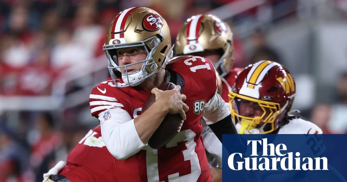 Brock Purdy becomes highest-rated passer in NFL history as 49ers stay perfect