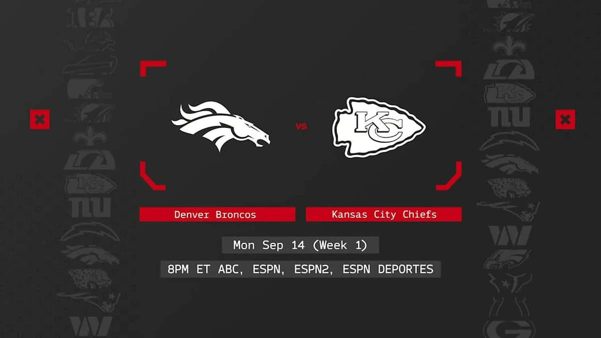 Broncos and Chiefs to be played Week 1 on 'MNF' | 'GMFB'