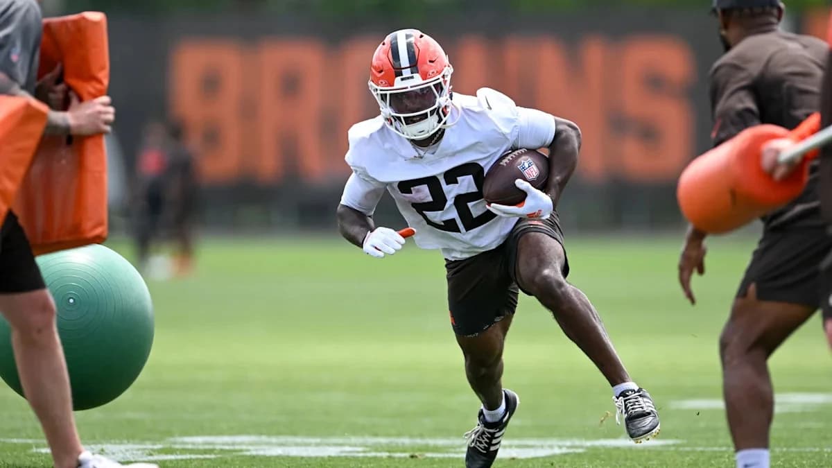 Browns activate RB Dylan Sampson from IR, place OG Teven Jenkins on IR