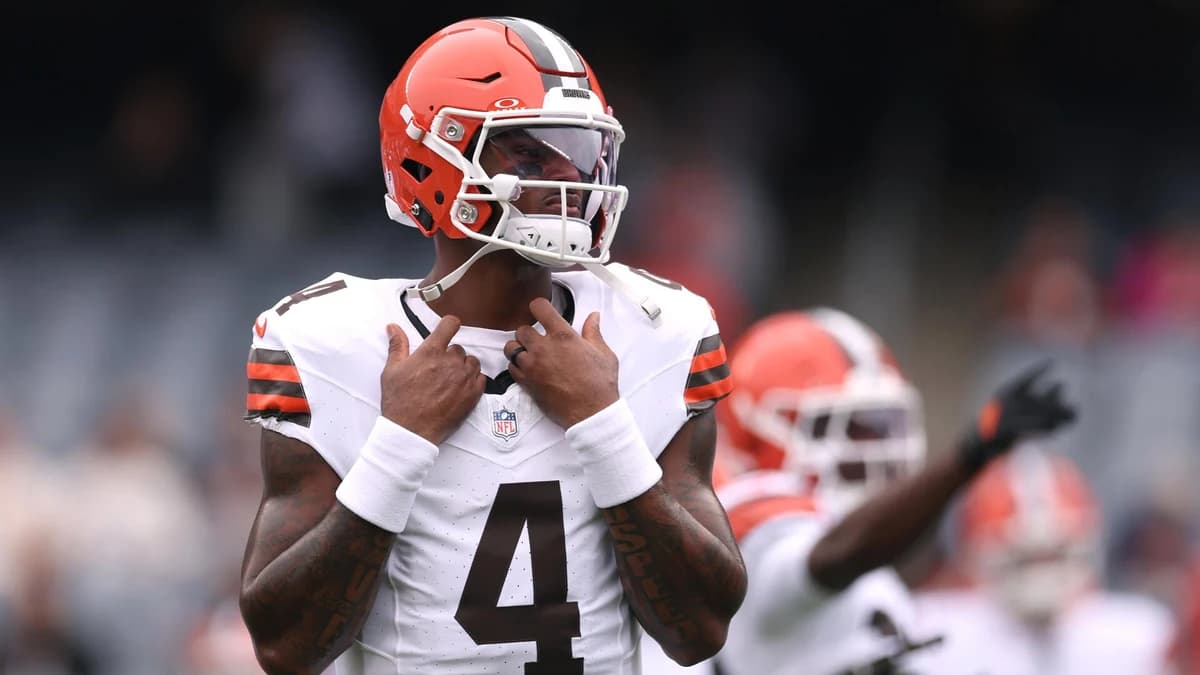 Browns starting QB Deshaun Watson issues apology for remarks trashing Cleveland fans