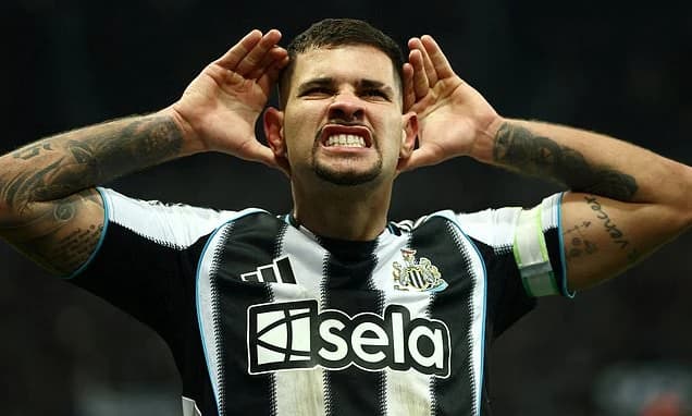 Bruno Guimaraes in London to finalise £75m move to Arsenal after leaving Newcastle training camp - a