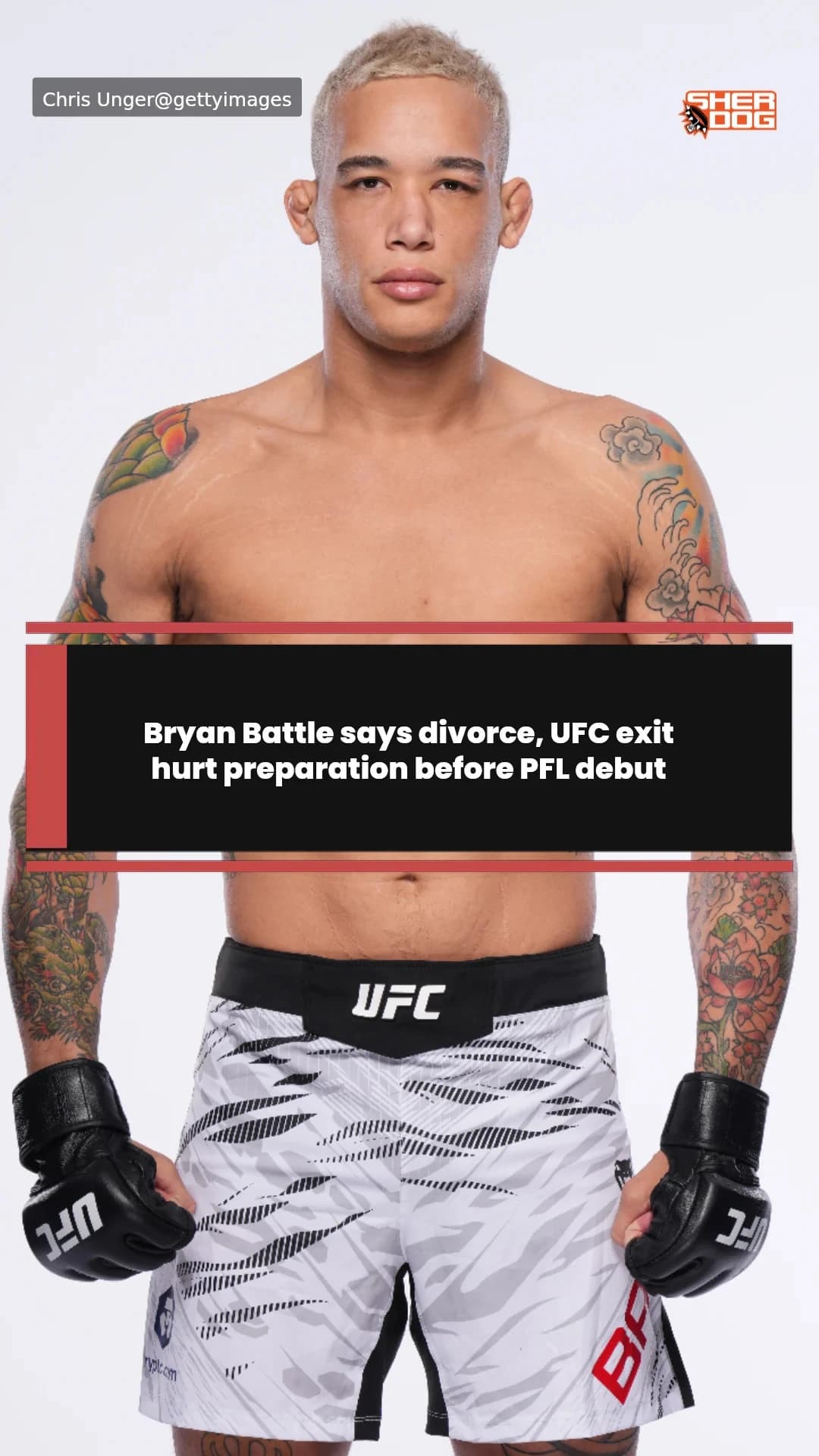 Bryan Battle says divorce, UFC exit hurt preparation before PFL debut