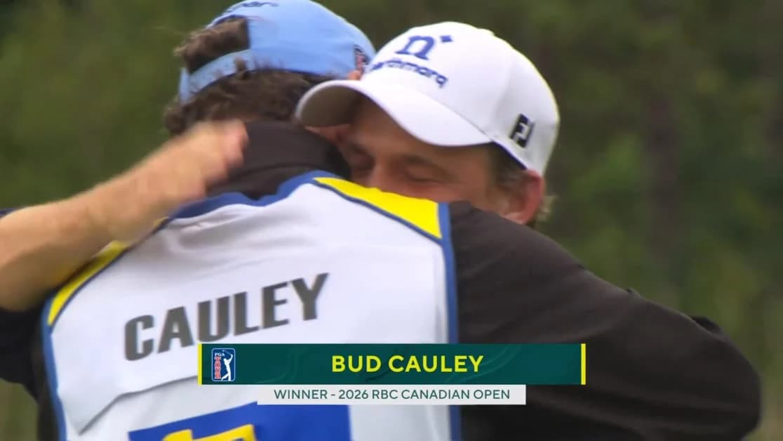Bud Cauley pars 72nd hole to win first PGA TOUR title at RBC Canadian Open