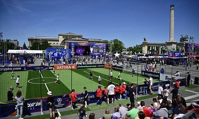 Budapest braced for biggest police operation in the city's history as 10,000 ticketless fans are set
