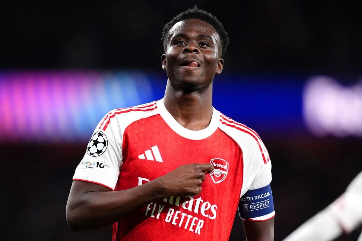 Bukayo Saka fires Arsenal into Champions League final
