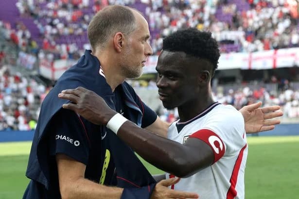 Bukayo Saka fitness update as England boss Thomas Tuchel faces three selection decisions