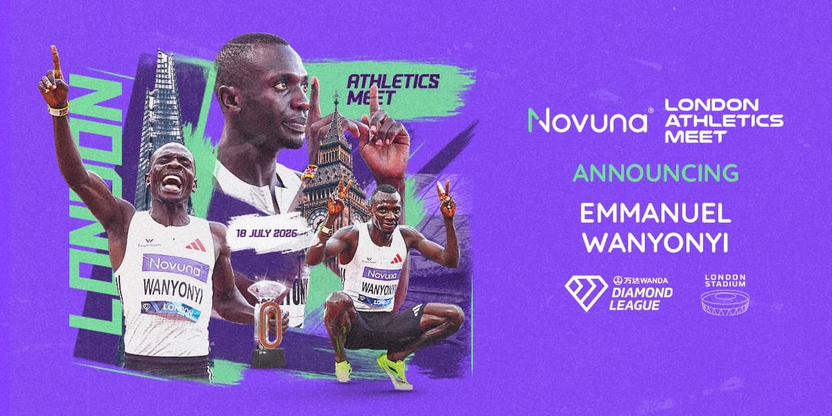 BURGIN AND WANYONYI SET FOR LONDON DIAMOND LEAGUE SHOWDOWN