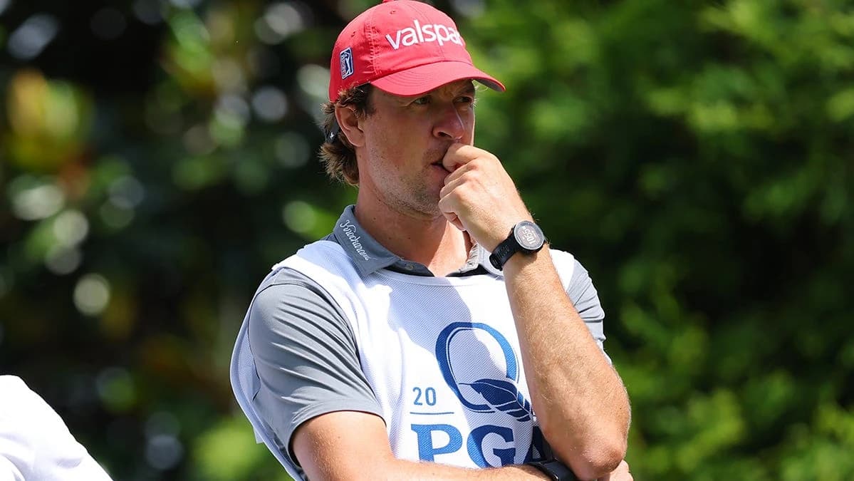 Caddie Austin Gaugert finds new bag after controversy at PGA Championship