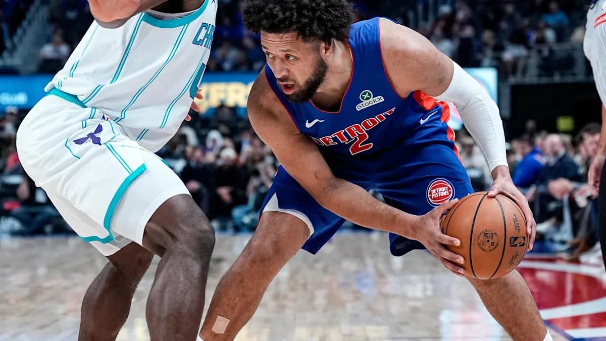 Cade Cunningham leads Pistons' balanced bounce-back to sting Hornets