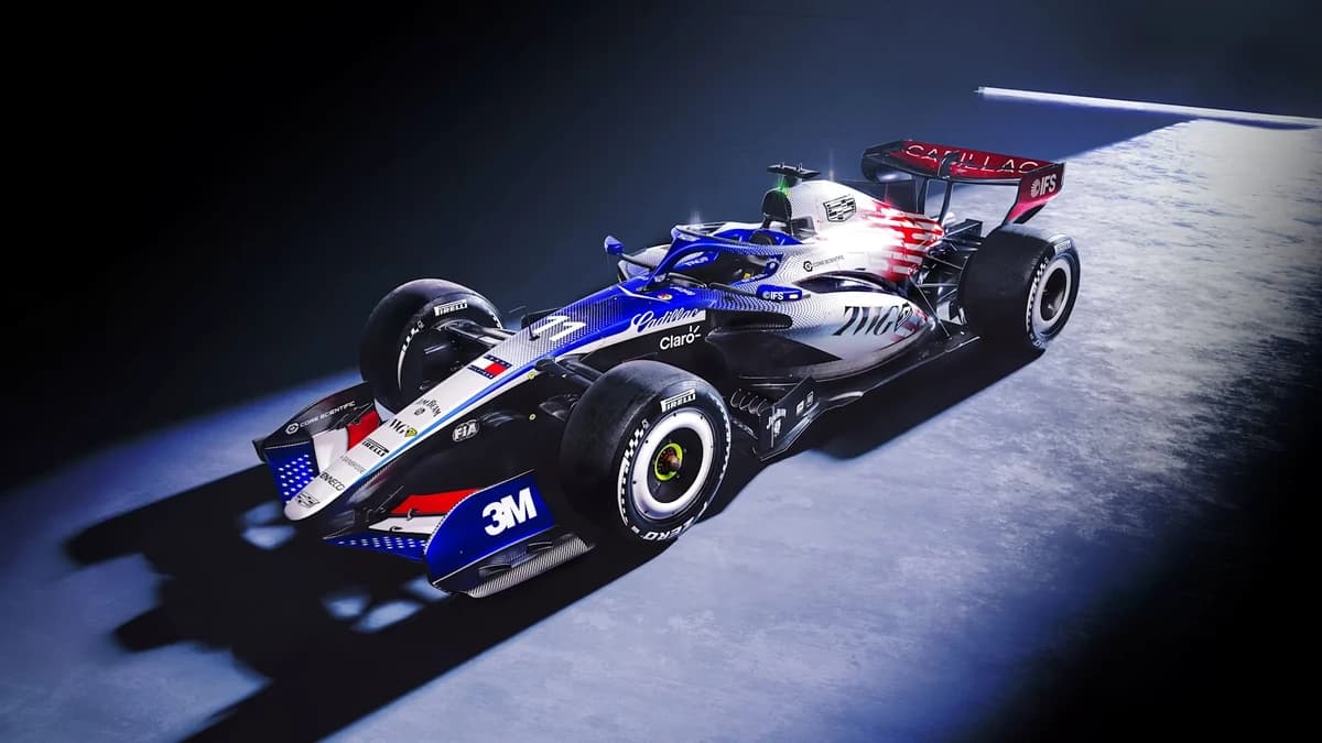 Cadillac unveil special livery for British GP