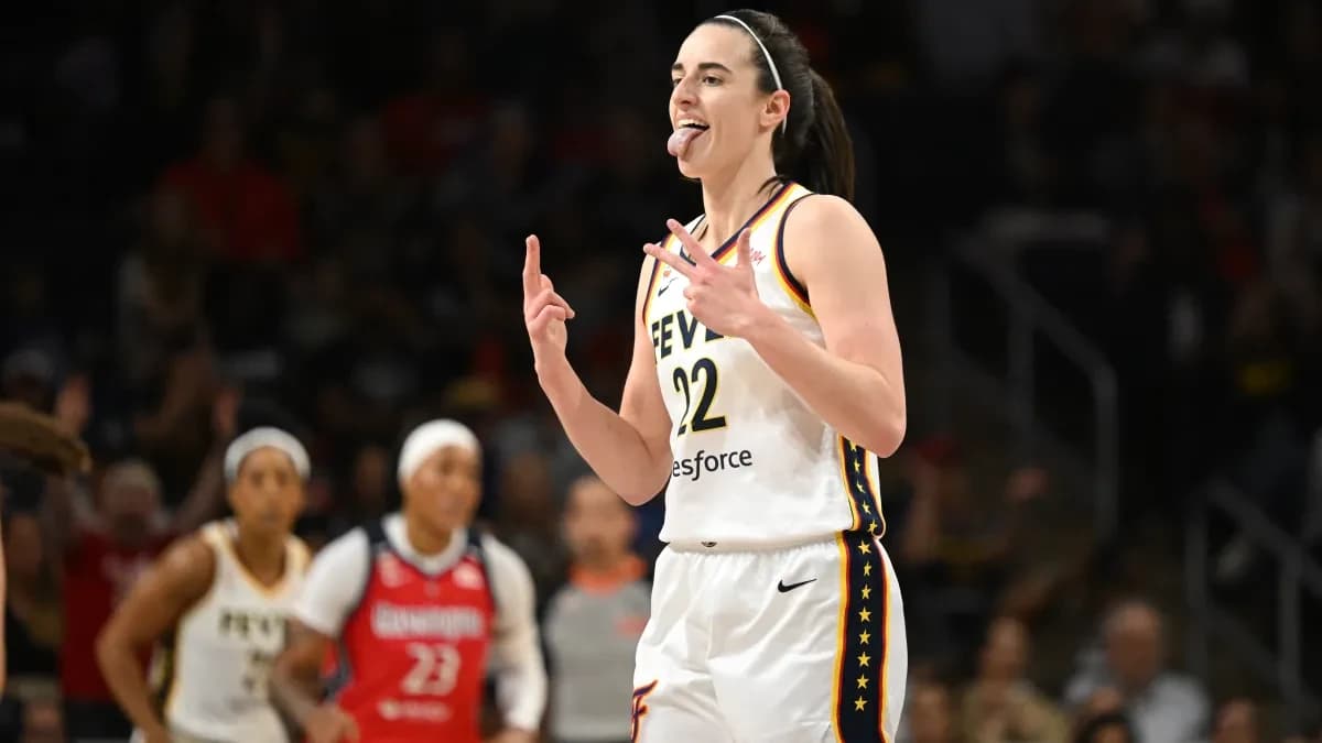 Caitlin Clark and Angel Reese's latest on-court exchange quickly grabs attention during Fever-Dream