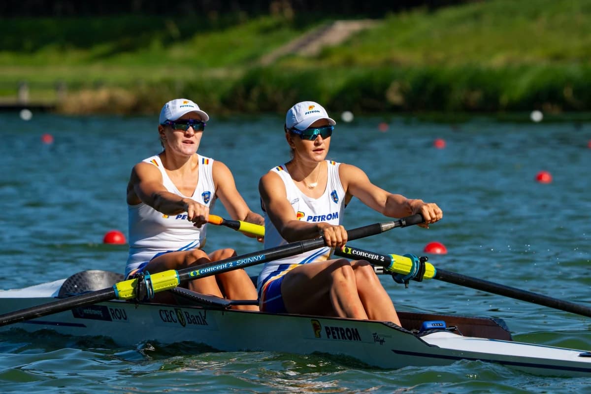 Calificare! Echipajele de dublu rame ale României au ajuns în semifinalele Campionatelor Mondiale de