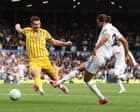 Calvert-Lewin pounces late for Leeds to hit Brighton’s European ambitions