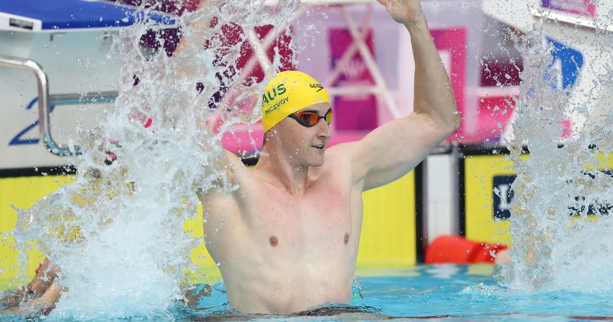Cameron McEvoy l-a învins la Baku pe marele rival european al lui David Popovici, Egor Kornev