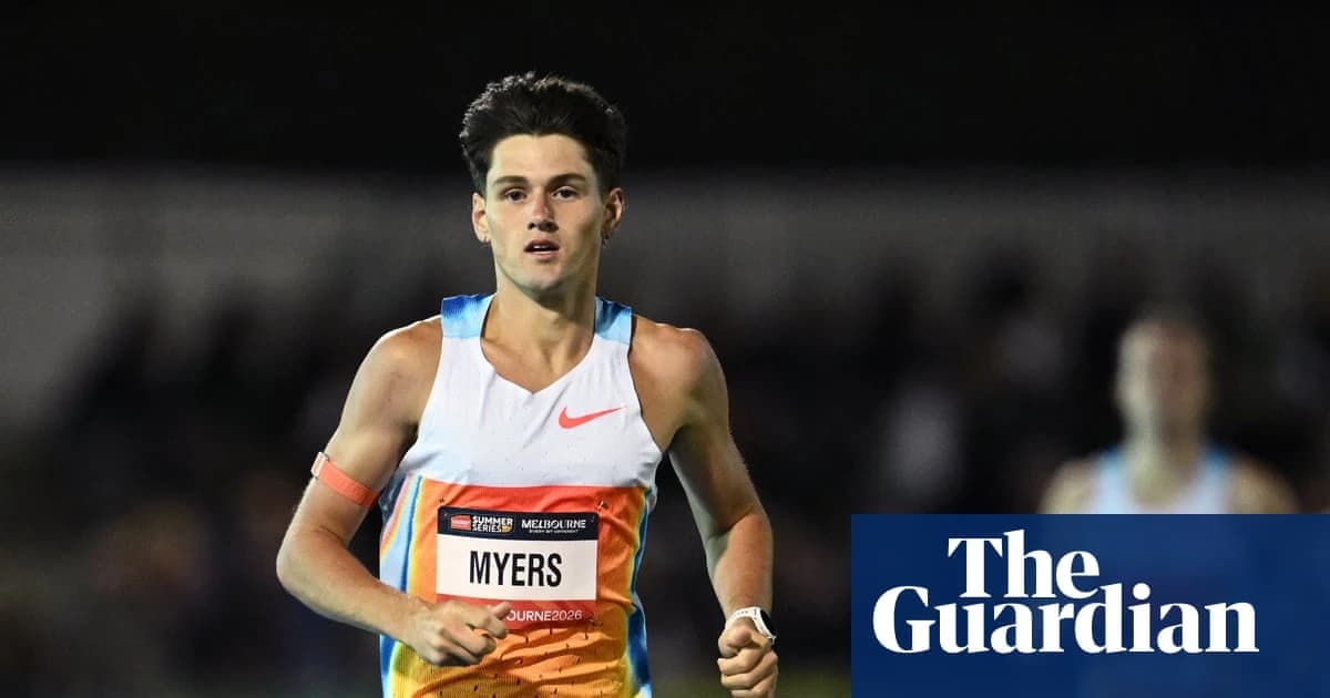 Cameron Myers leads Commonwealth Games charge as Australia enters middle-distance golden era