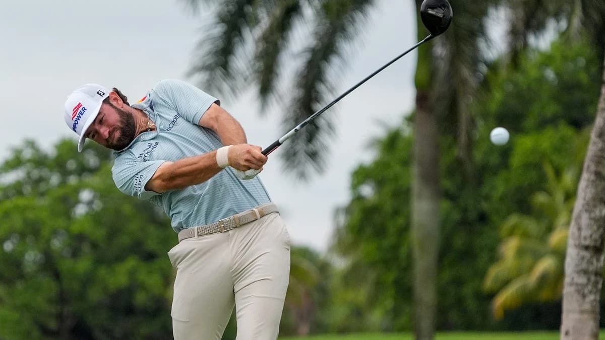Cameron Young's victory at Doral gives him PGA Tour money lead a third time